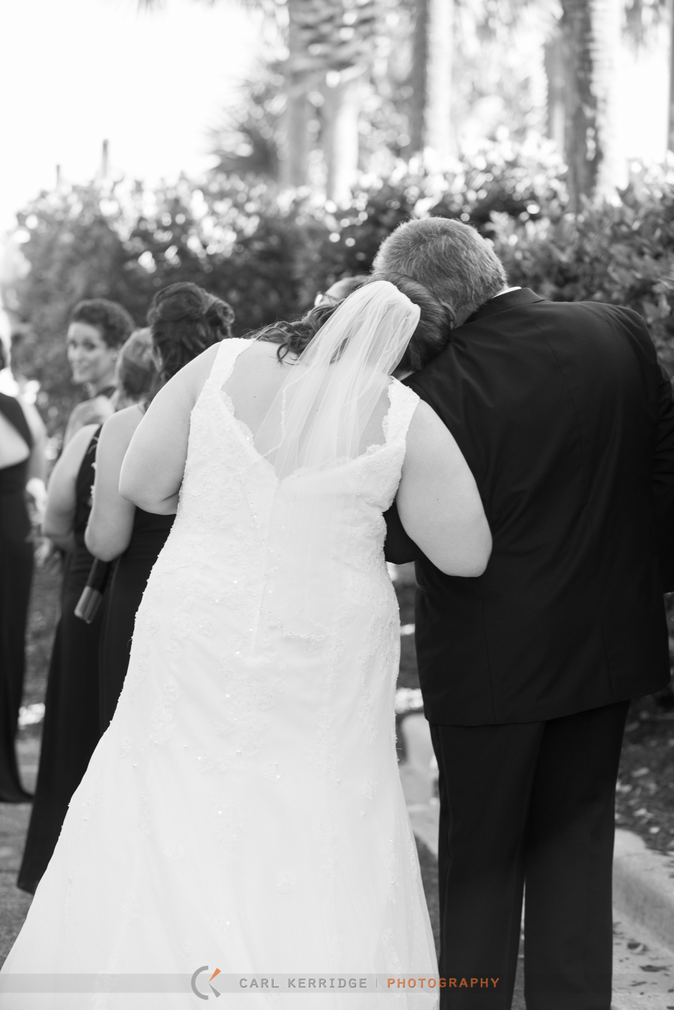 Myrtle Beach Wedding Photographer, Photojournalism, BW Wedding Image, Breakers Resort, Greek Ceremony, Wedding tradition