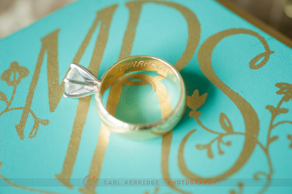 bride's engagement ring in marco photography before this elegant wedding